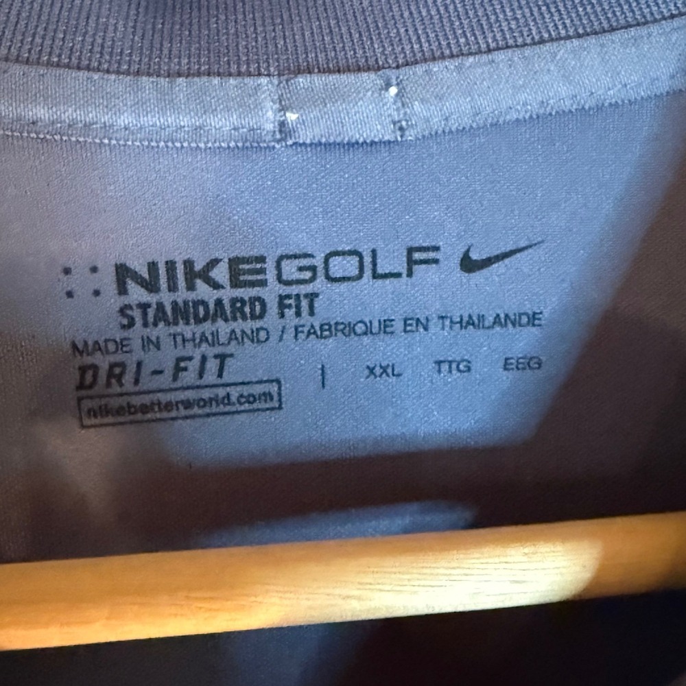 Nike Golf Mens New York Yankees‎ Dri-FIT Polo Shirt Blue XXL Standard Fit MLB - Picture 5 of 7